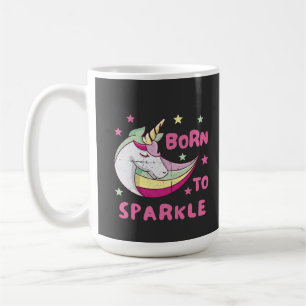 Unisex Born to Sparkle Coffee Mug