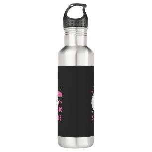 Unisex Born to Sparkle Stainless Steel Water Bottle