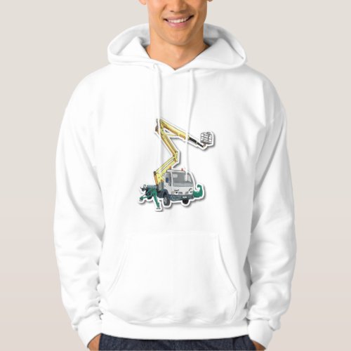 Unisex Hoodie with lifting stage