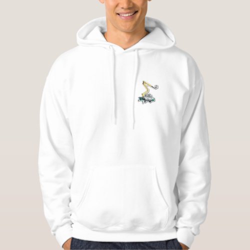 Unisex Hoodie with lifting stage
