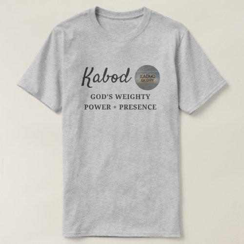 Unisex Kabod _ Power  Presence Logo Tee Gray