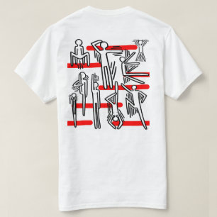 Unisex Maitea illustrated figures T-Shirt