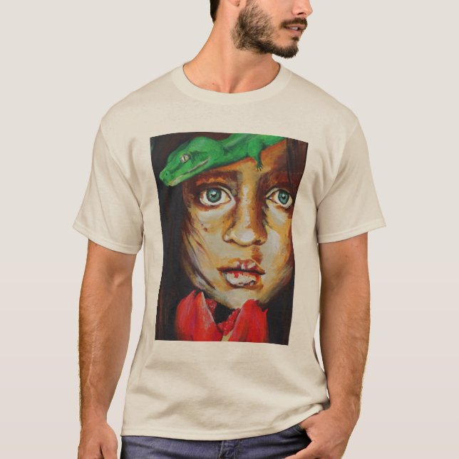 Unisex/Men's T-Shirt - Eve and the Serpent Classic (Front)