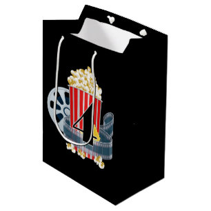 Unisex movie Birthday party 4th Medium Gift Bag