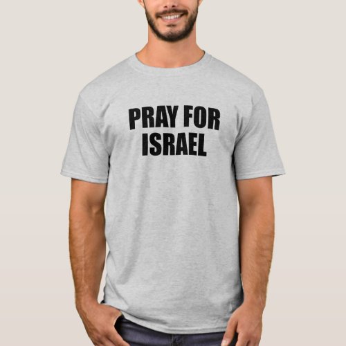 UNISEX Pray for Israel T_Shirt