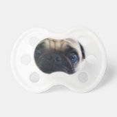 Unisex Pug Face Pacifier (Front)