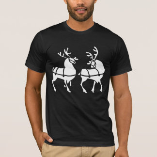 Unisex Reindeer Shirt Festive Christmas Shirt