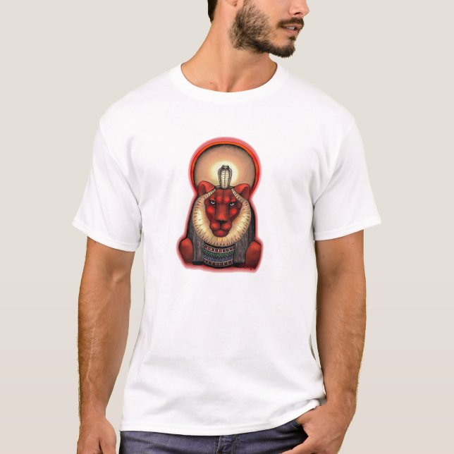 Unisex Sekhmet Dark T, Organic Cotton 2 sided T-Shirt (Front)
