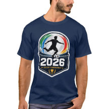 Unisex Soccer Tournament 2026 Graphic Navy