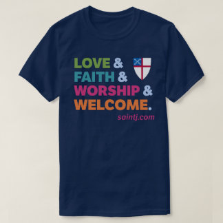 Unisex St. James colorful welcome T-Shirt