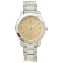Unisex Stainless Steel Link Watch 
