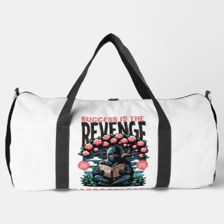 UNISEX SUCCESS REVENGE LESSONS LEARN DUFFLE BAG