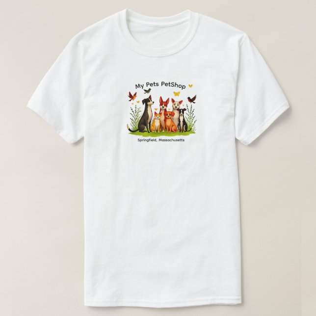 Unisex T-Shirt My Pets (Design Front)