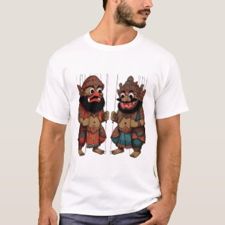 Unisex T-shirt with Javanese Culture Design