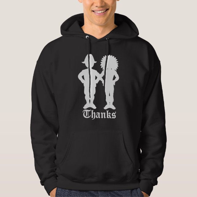 Unisex Thanksgiving Hoodie Festive Holiday Shirt (Front)