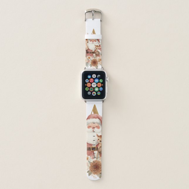 Unisex Wrist Watch | Minimal Classic Watch for Men Apple Watch Band (Front)