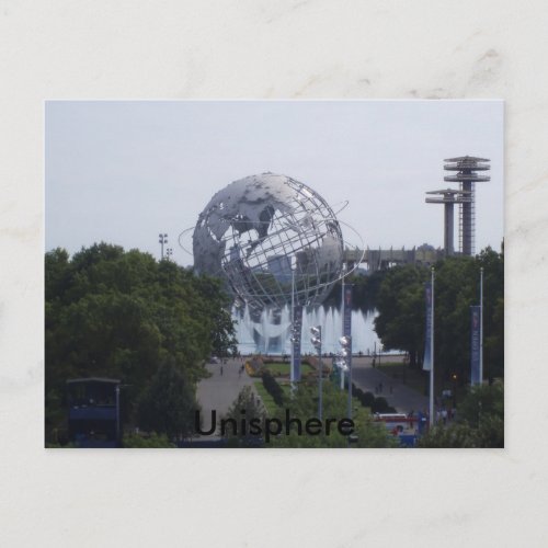 Unisphere Worlds Fair 1964_65 Postcard