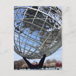 Unisphere, World's Fair Grounds, Queens Postcard