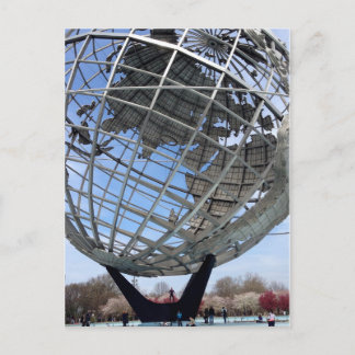 Unisphere, World's Fair Grounds, Queens Postcard