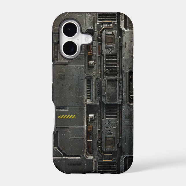 UNIT-77 #001: Zenith Core Bulkhead Iphone Case (Back)