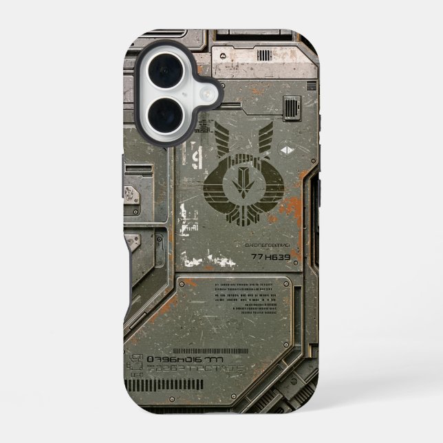 UNIT-77 #004: Vanguard Shield 77 Iphone Case (Back)