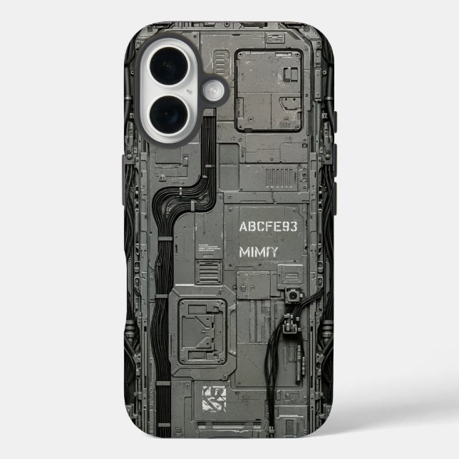 UNIT-77 #036: Neural Gateway ABCFE93 Case-Mate iPhone Case (Back)