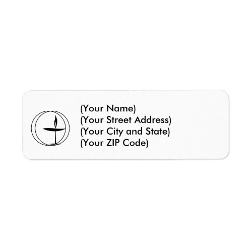 Unitarian Address Labels Label