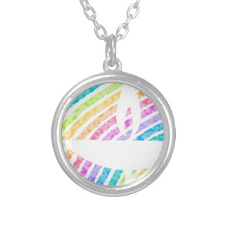 Unitarian Universalism rainbow  Silver Plated Necklace