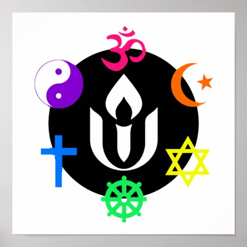 Unitarian Universalism world religions Poster