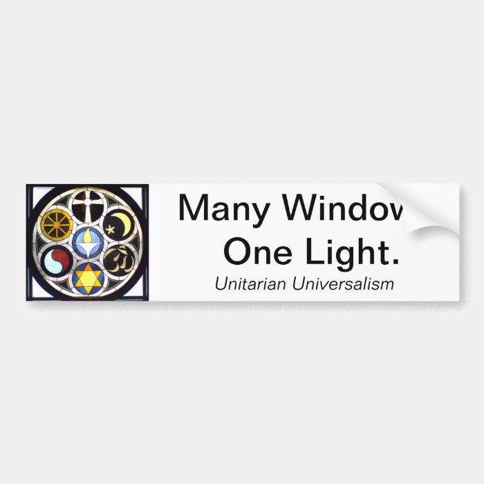 Unitarian Universalist Bumper Sticker