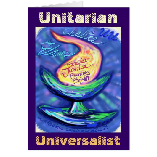 Unitarian Universalist Chalice Cards (Front)