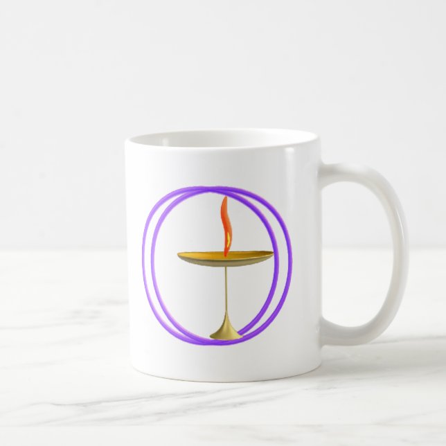 unitarian universalist chalice coffee mug (Right)