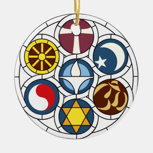 Unitarian Universalist Merchandise Ceramic Ornament