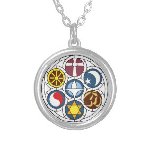 Unitarian Universalist Merchandise Silver Plated Necklace