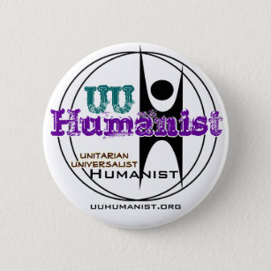Unitarian Universalist (UU) Humanist Pinback Button