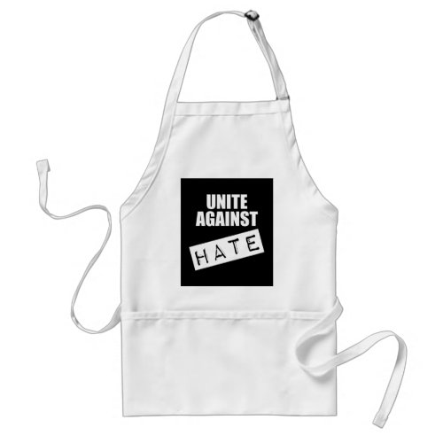 Unite Against Hate Adult Apron