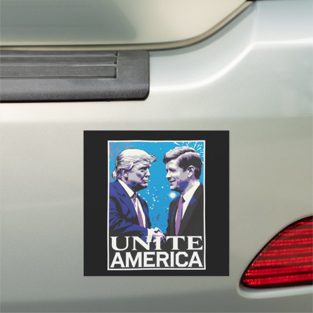 Unite America Iconic Trump  Car Magnet (In Situ)