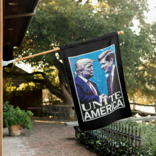 Unite America Iconic Trump  House Flag