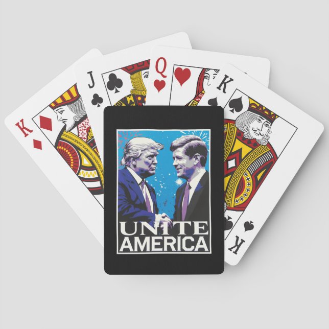 Unite America Iconic Trump  Poker Cards (Back)