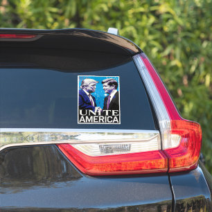 Unite America Iconic Trump  Sticker