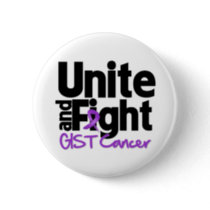 Unite and Fight GIST Cancer Pinback Button