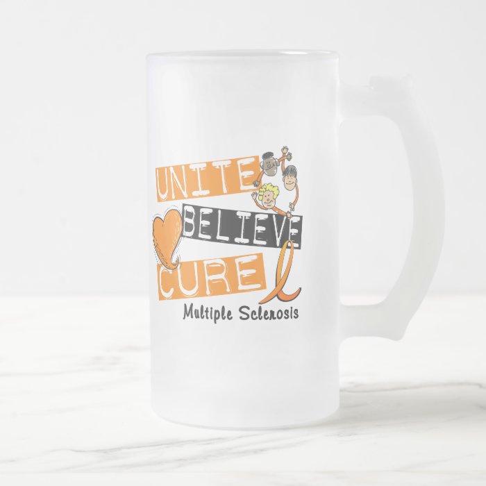 UNITE BELIEVE CURE Multiple Sclerosis Coffee Mug