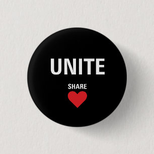 Unite Democracy Political Button