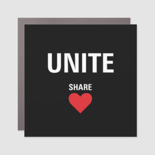 Unite Democracy Political Car Magnet