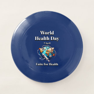 Unite For Health. World Health Day. T-Shirt Wham-O Frisbee