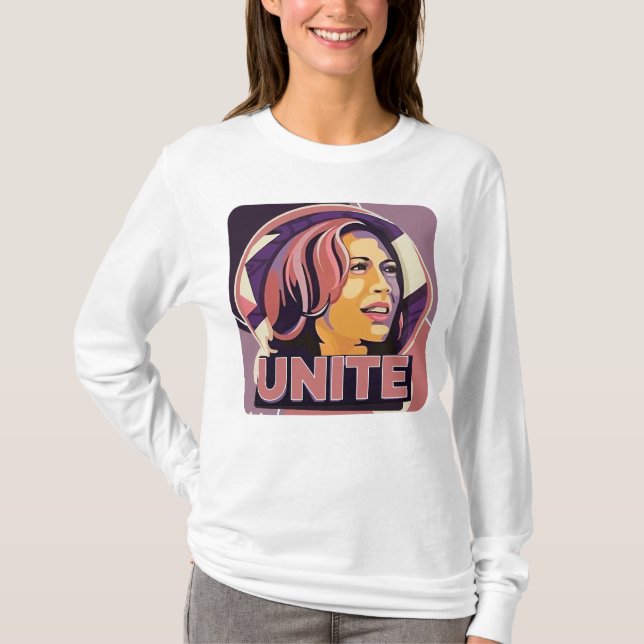 Unite - Kamala Harris Walz 2024  T-Shirt (Front)