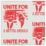 unite president biden kamala harris fabric