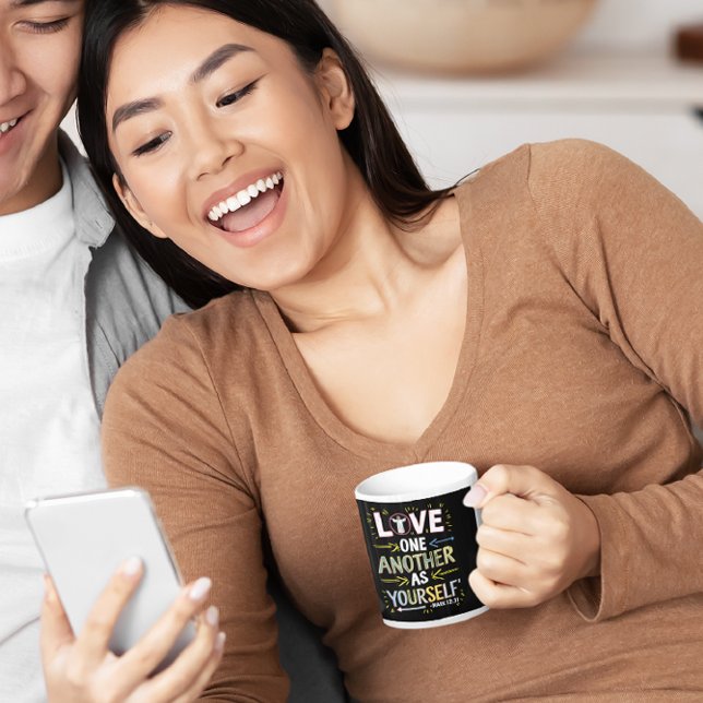 Unite With Love: Embrace the Message Coffee Mug (Creator Uploaded)