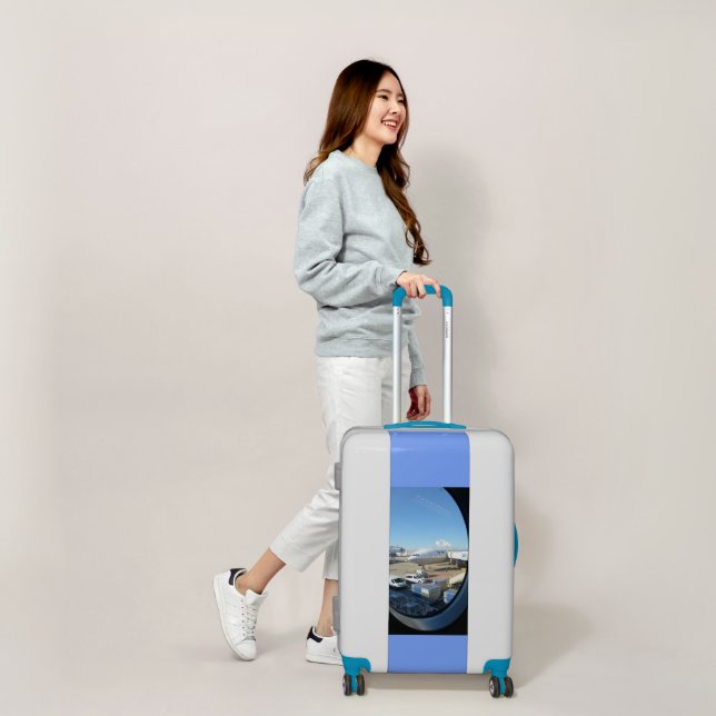 United Air Plane Luggage Suitcase (Scale)