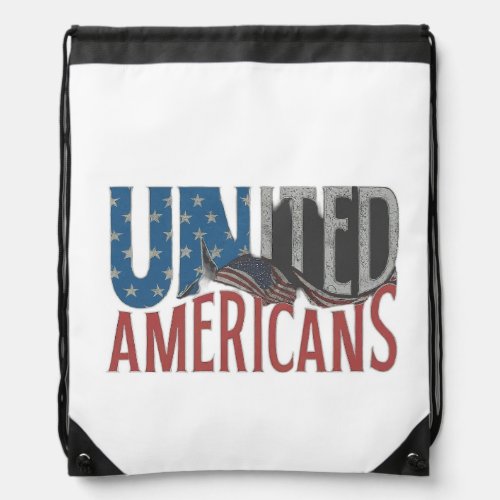 United Americans Drawstring Backpack